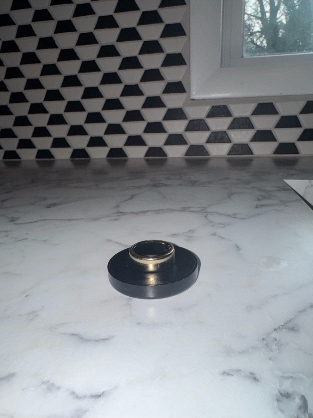 Oura Gold Smart Ring Case Accessory